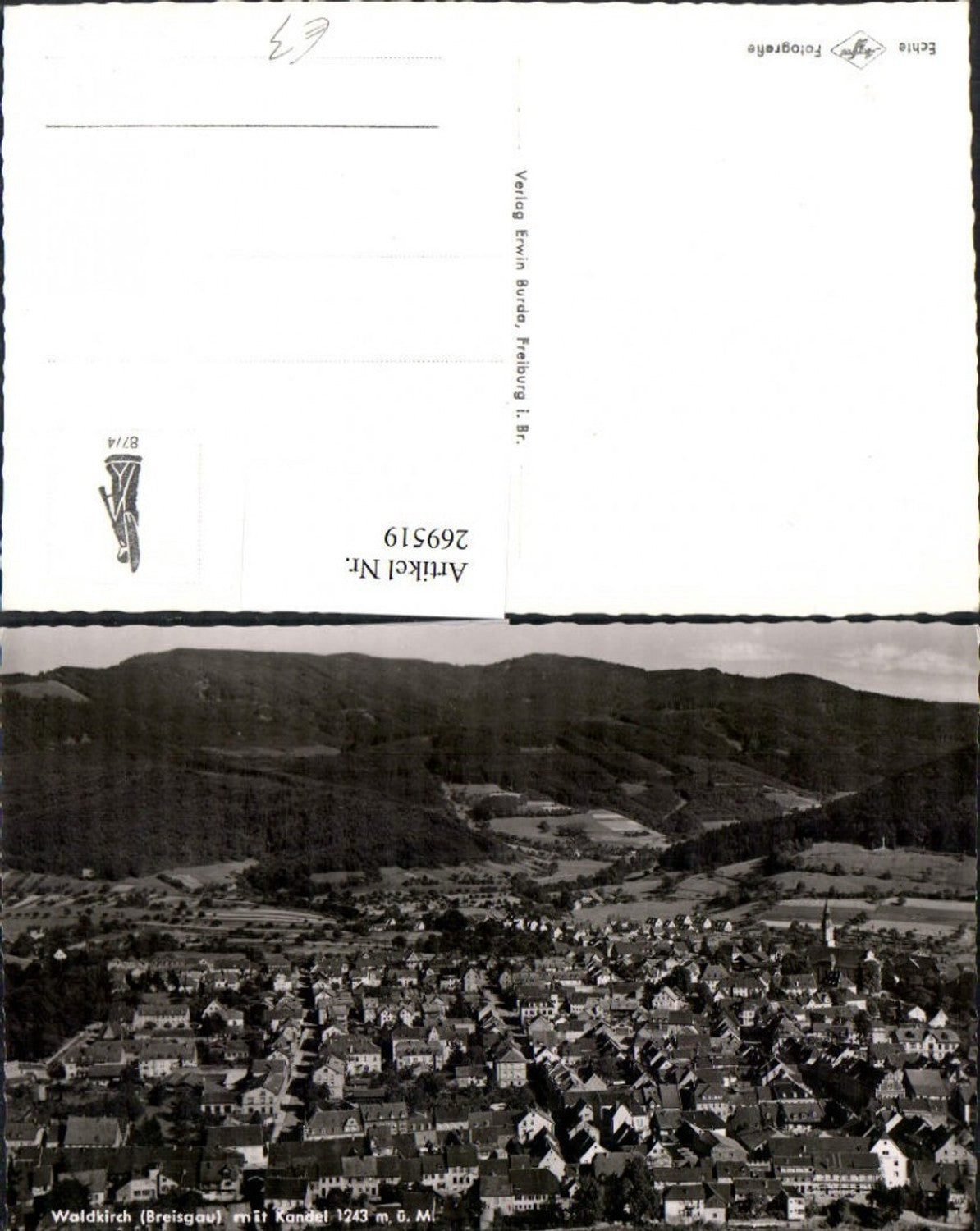 269519,Waldkirch b. Breisgau Totale m. Kandel