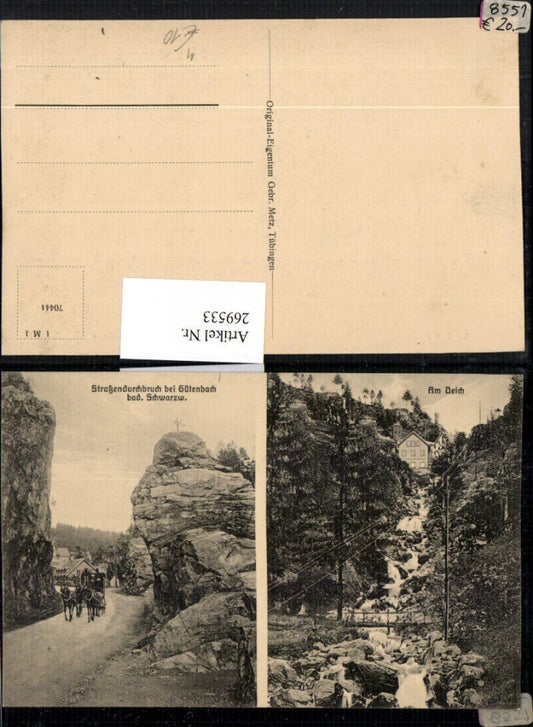 269533, Gütenbach Black Forest Road breakthrough and Am Deich