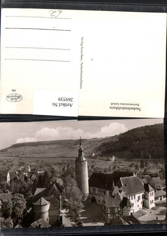 269539, Tauberbischofsheim Electoral Mainz Castle