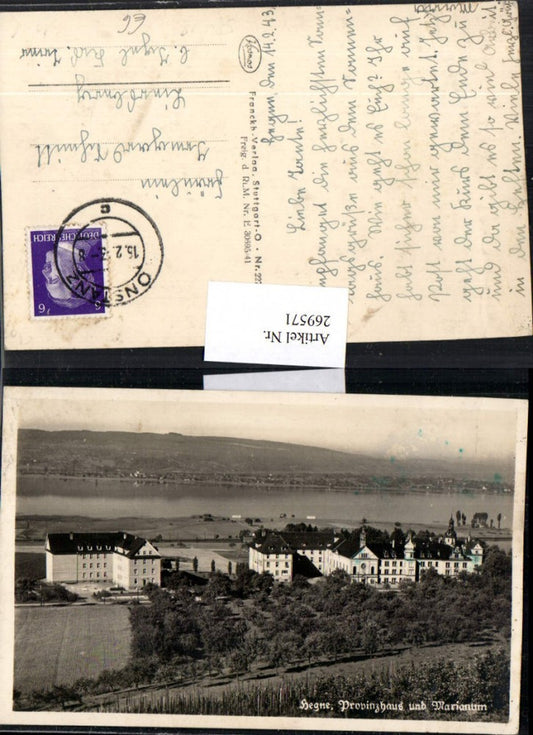269571,Hegne a. Bodensee Teilansicht Provinzhaus u. Marianum Kloster