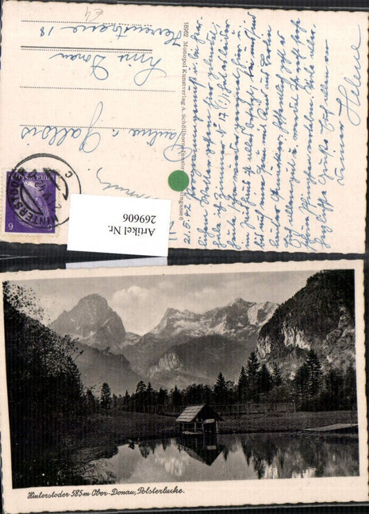 269606,Hinterstoder Polsterlucke Oberdonau Seehäuschen