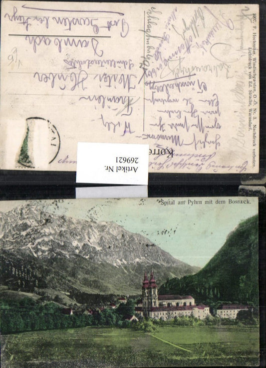269621,Spital am Pyhrn m. d. Bosruck Stift Kirche pub F. Hochreiter