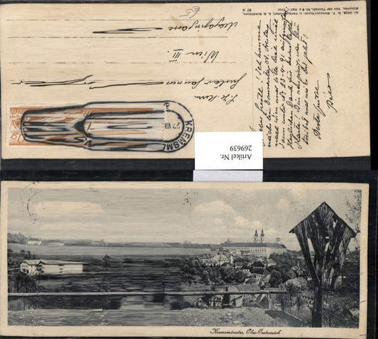 269639,Kremsmünster Totale Stift Wegkreuz