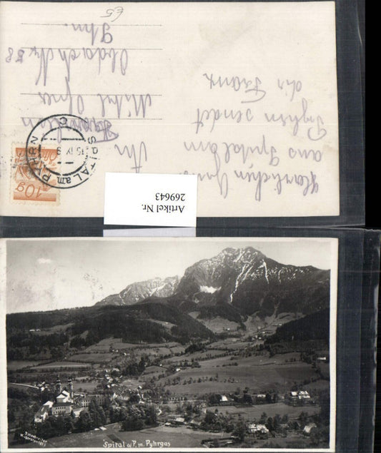 269643,Spital a. Pyhrn Totale m. Pyhrgas  Bergkulisse