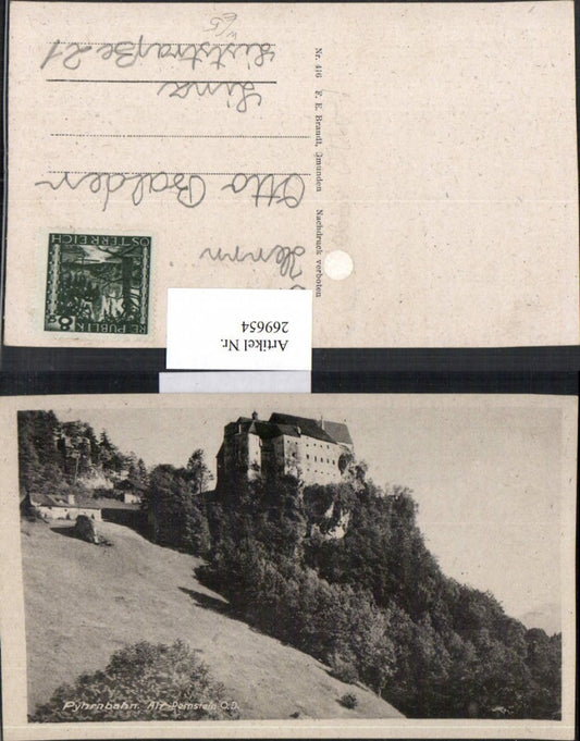 269654,Kirchdorf-Micheldorf Pyhrnbahn Burg Altpernstein pub F.E. Brandt 416