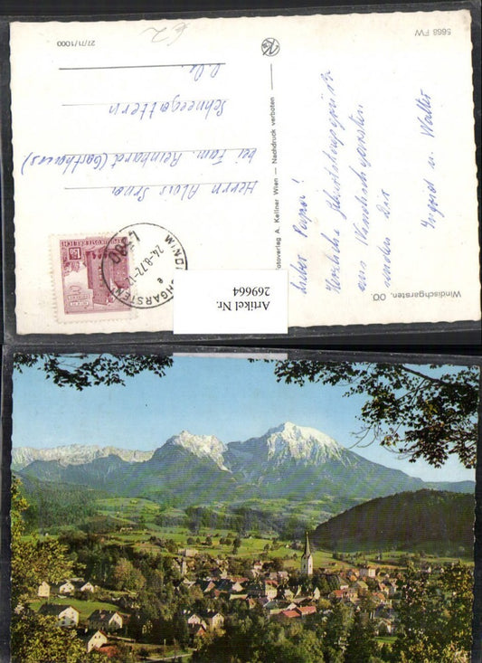 269664,Windischgarsten Totale Bergkulisse