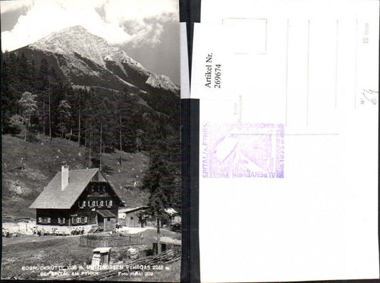 269674,Spital am Pyhrn Brosruckhütte Hütte m. Gr. Pyhrgas