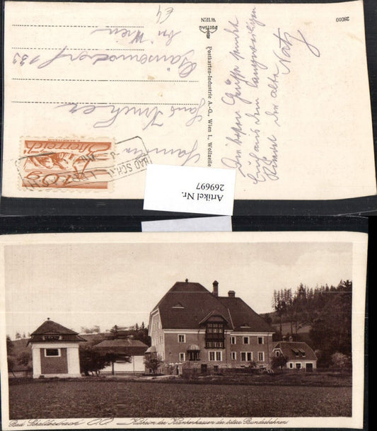 269697,Bad Schallerbach Kurheim d. Krankenkassen d. österr. Bundesbahnen