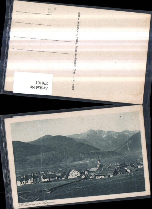 270101,St. Michael im Lungau Totale Bergkulisse