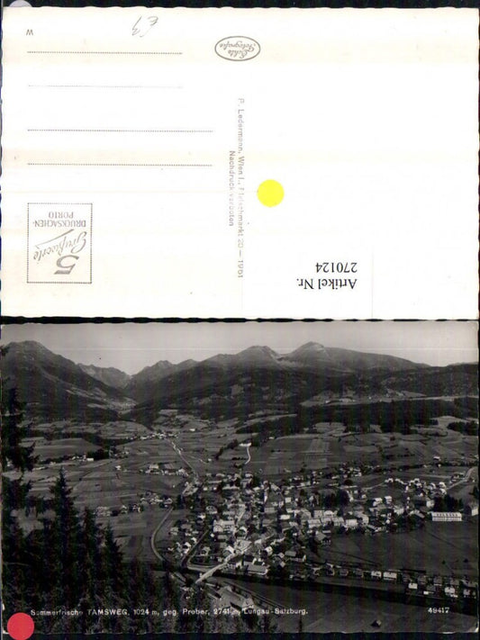 270124,Tamsweg Totale geg. Preber Bergkulisse