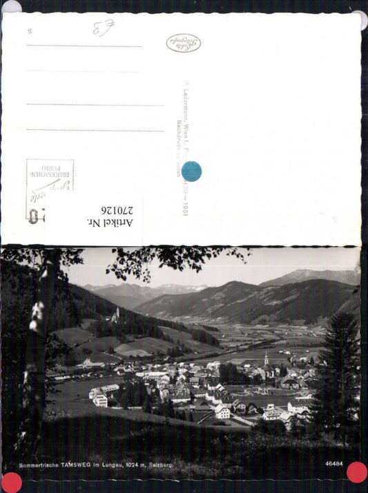 270126,Tamsweg im Lungau Totale Bergkulisse