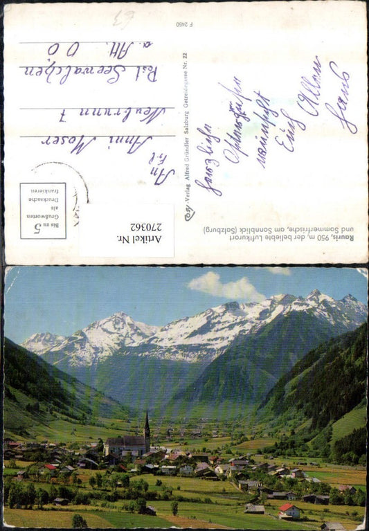 270362,Rauris Totale Bergkulisse