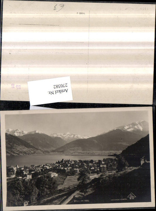 270382,Zell am See Totale Bergkulisse