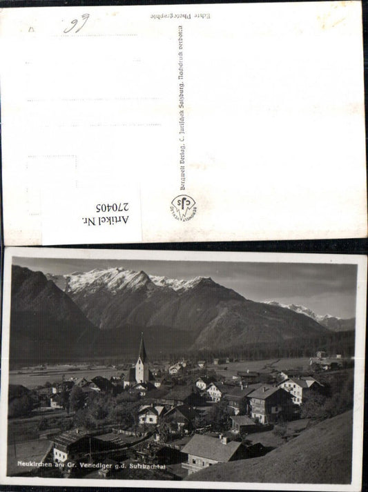 270405,Neukirchen am Großvenediger Totale geg. d. Sulzbachtal Bergkulisse