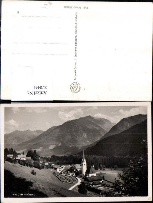 270441,Wald im Pinzgau Totale Bergkulisse