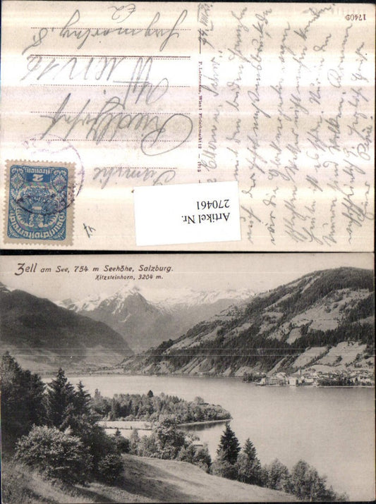 270461,Zell am See m. Kitzsteinhorn Bergkulisse
