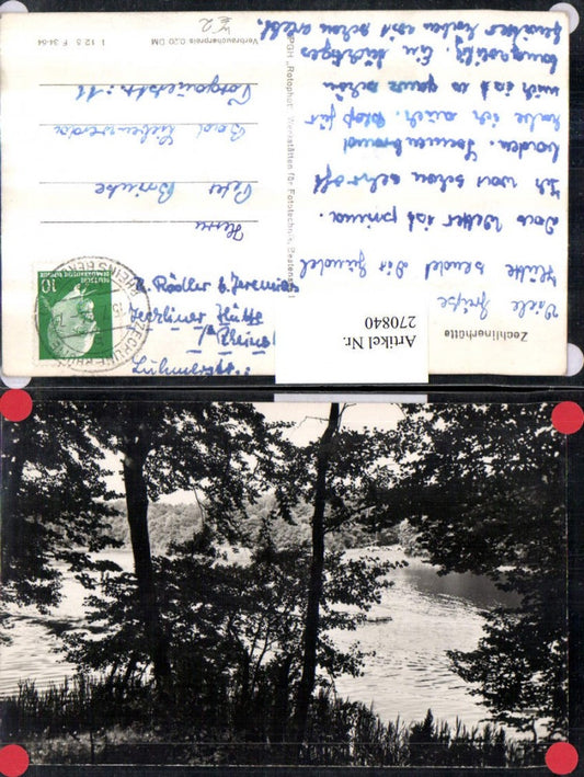 270840,Zechlinerhütte b. Rheinsberg Partie See