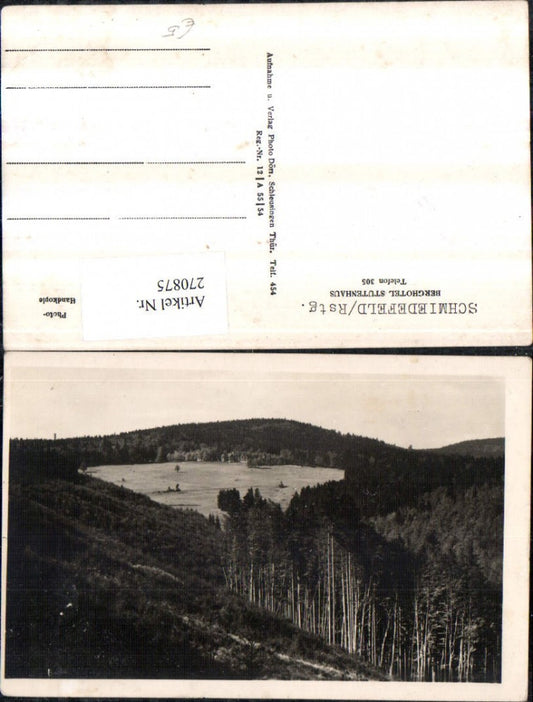 270875, Schmiedefeld am Rennsteig Berghotel Stutenhaus Landscape
