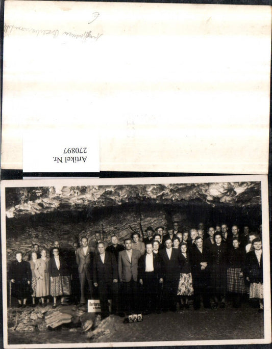270897, Kyffhäuserland Kyffhäuser Barbarossa Cave People Group Photo