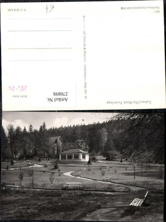270898, Cabarz near Tabarz in the Thuringian Forest, spa facilities