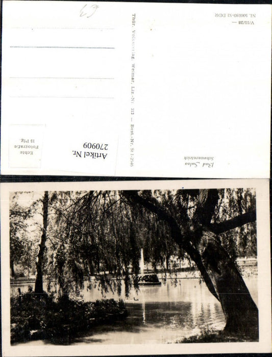 270909, Bad Sulza Swan Pond Lot