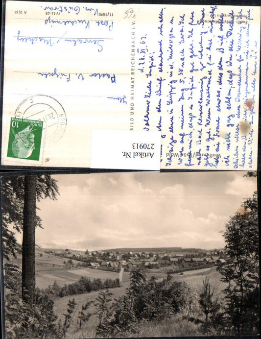 270913, Waffenrod in the Thuringian Forest Totale pub VEB 11/1870