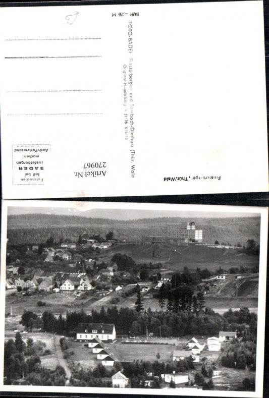 270967,Finsterberger im Thüringer Wald Teilansicht