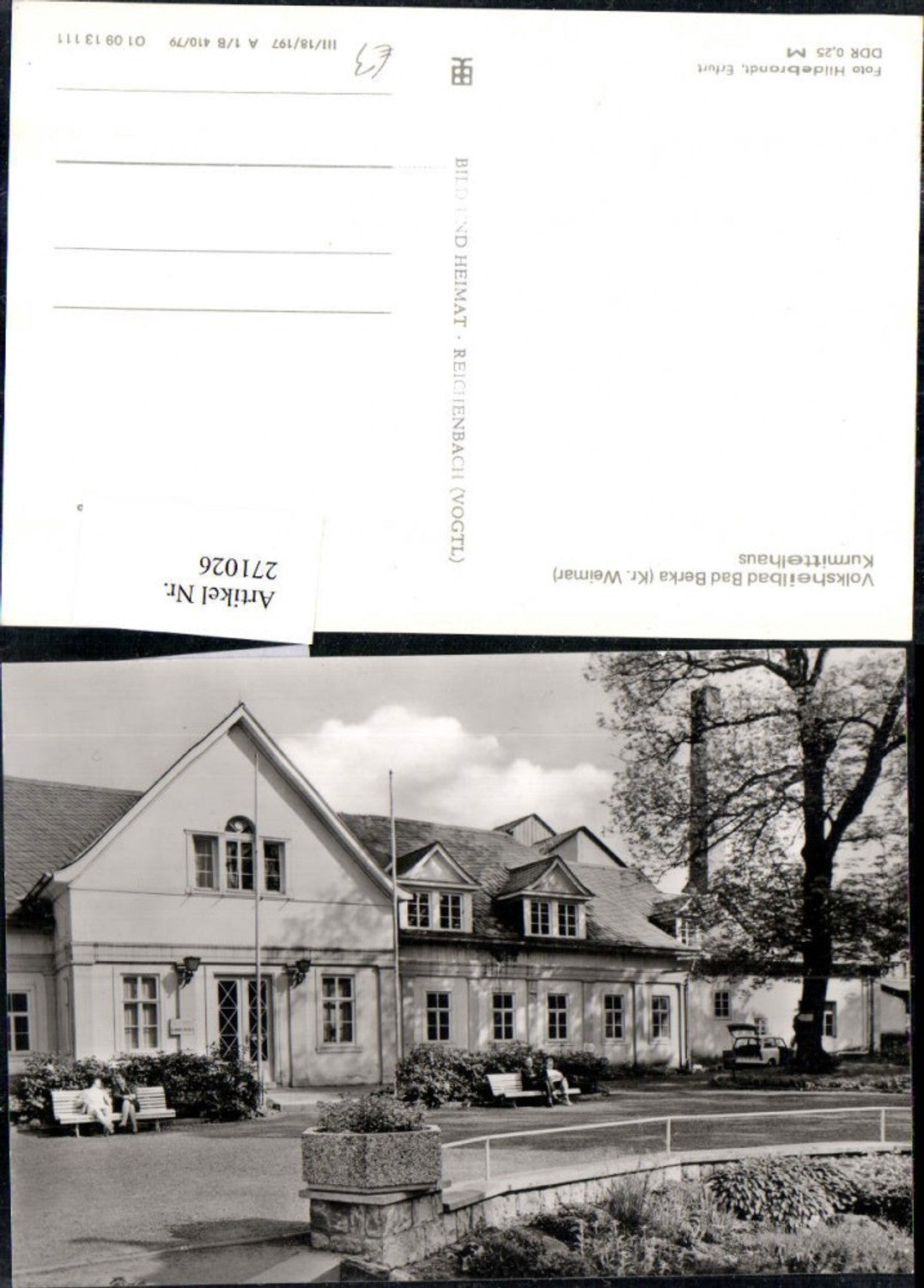 271026,Bad Berka Kurmittelhaus