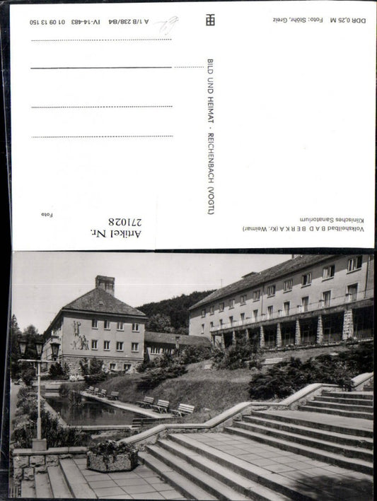 271028, Bad Berka Clinical Sanatorium