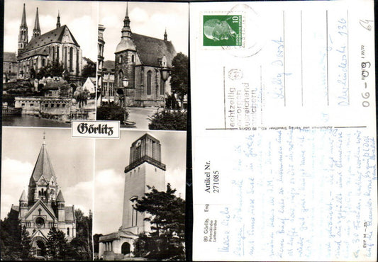 271085,Görlitz Peterskirche Frauenkirche Lutherkirche Kreuzkirche Mehrbildkarte