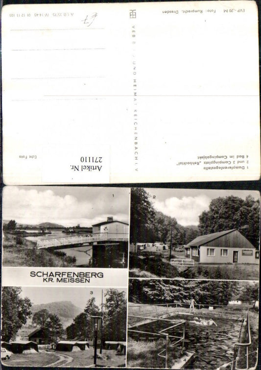 271110,Scharfenberg Dampferanlegestelle Campingplatz Bad Mehrbildkarte