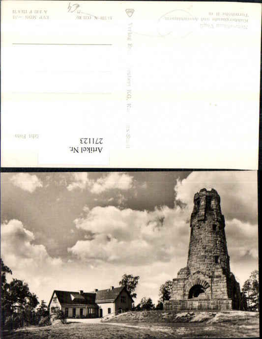 271123,Netzschkau im Vogtland Kuhbergbaude u. Aussichtsturm Turm