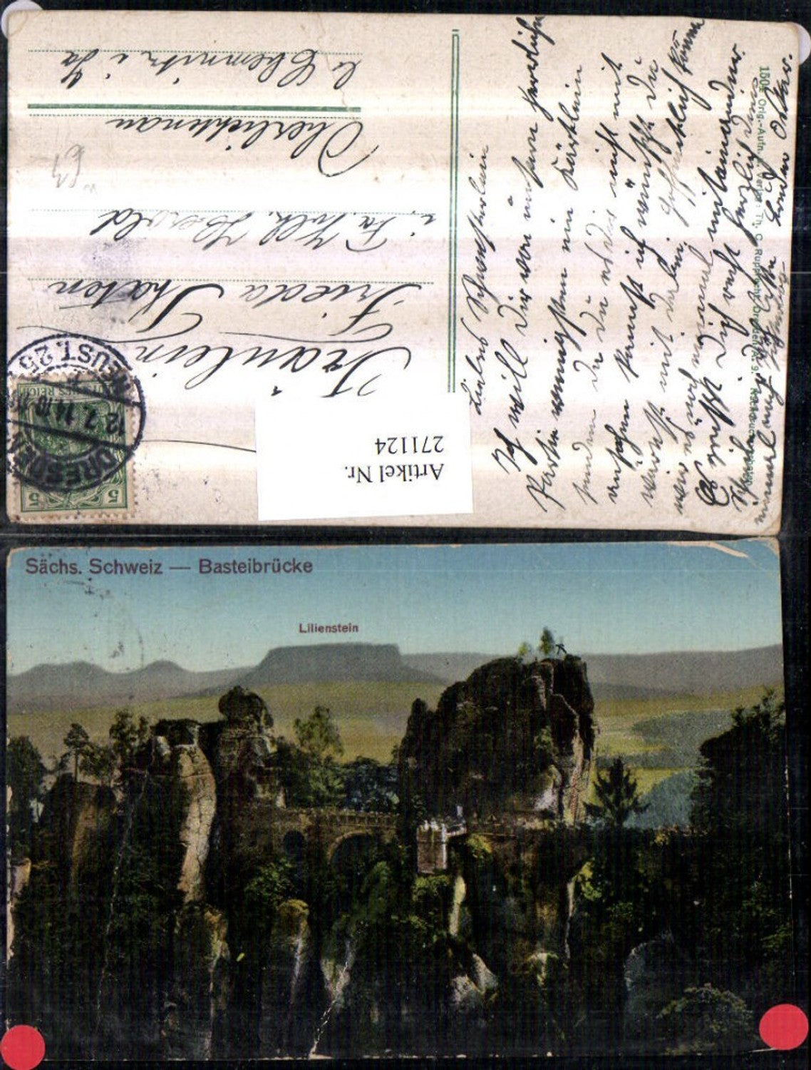 271124, Saxon Switzerland Bastei Bridge, rock formation near Lilienstein, Rathen
