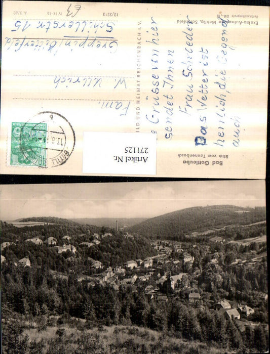 271125,Bad Gottleuba Totale Blick vom Tannenbusch