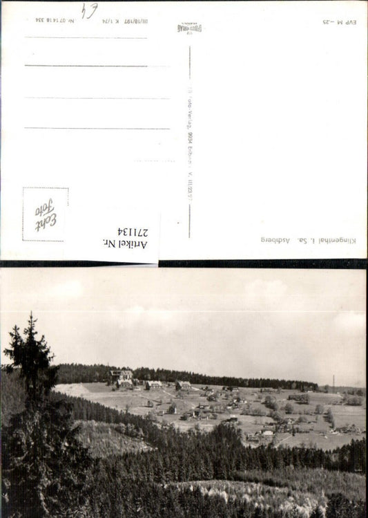 271134,Klingenthal in Sachsen Aschberg