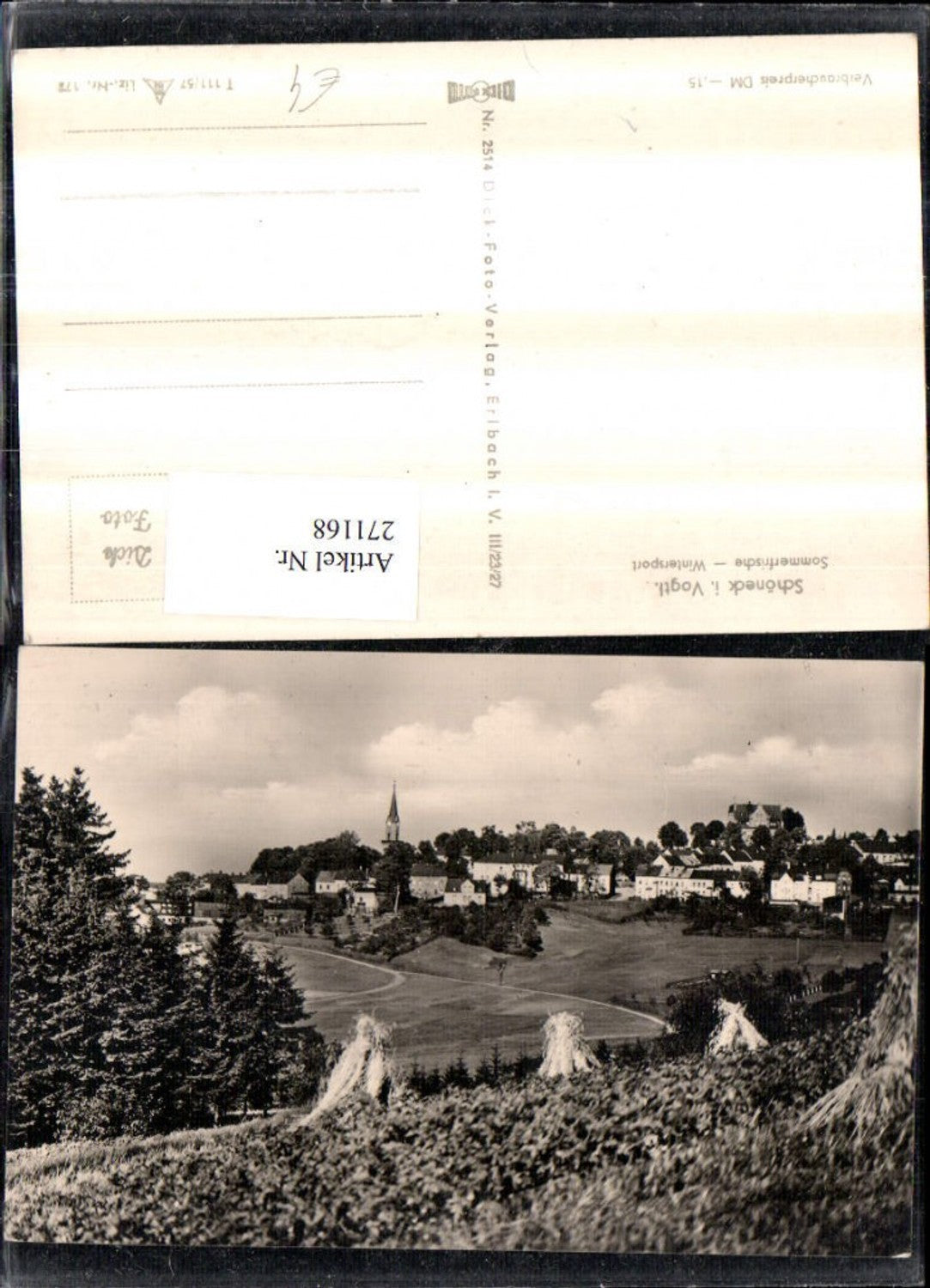 271168,Schöneck im Vogtland Totale
