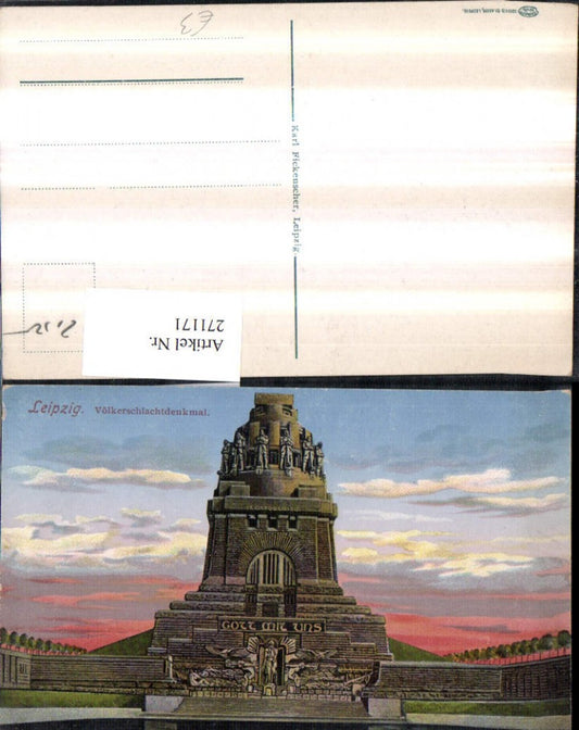 271171,Leipzig Völkerschlachtdenkmal