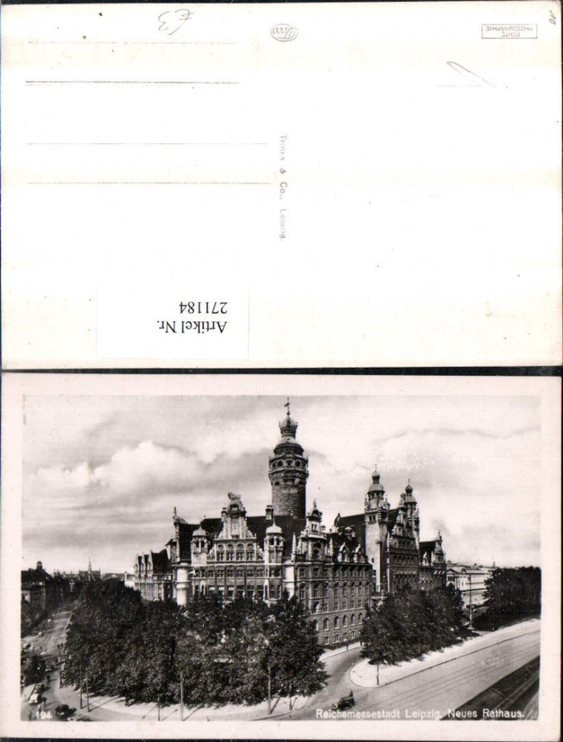 271184, Leipzig City Hall