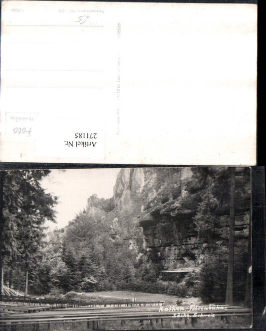 271185,Rathen in d. Sächsischen Schweiz Felsenbühne