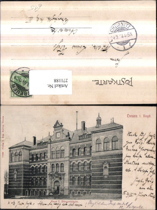 271188,Treuen im Vogtland Bürgerschule Schule
