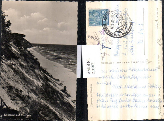 271207,Koserow auf Usedom Partie Strand
