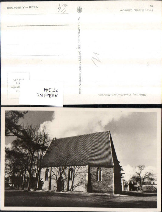 271244,Güstrow Ernst-Barlach-Museum pub VEB