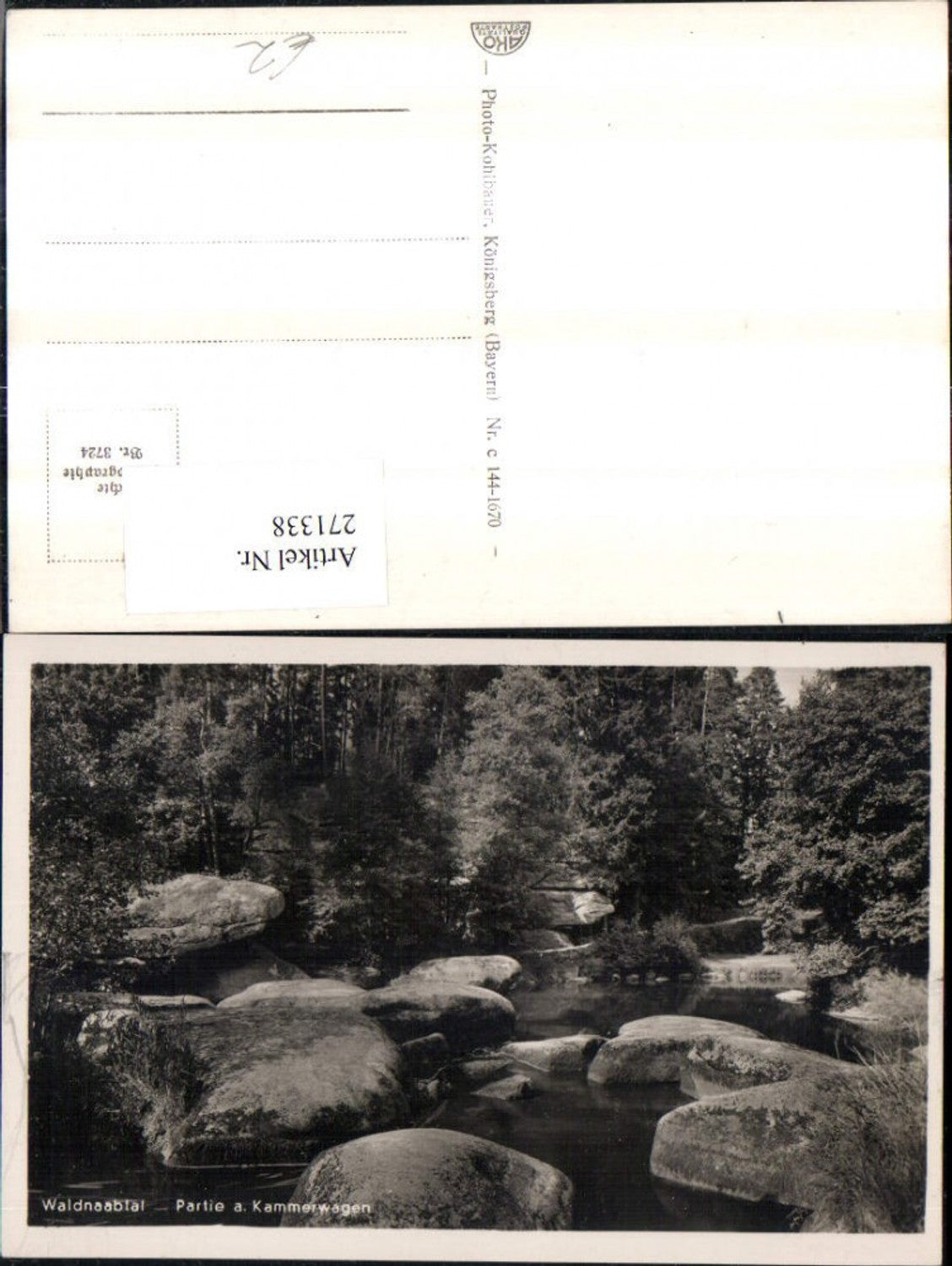 271338,Waldnaabtal Partie am Kammerwagen
