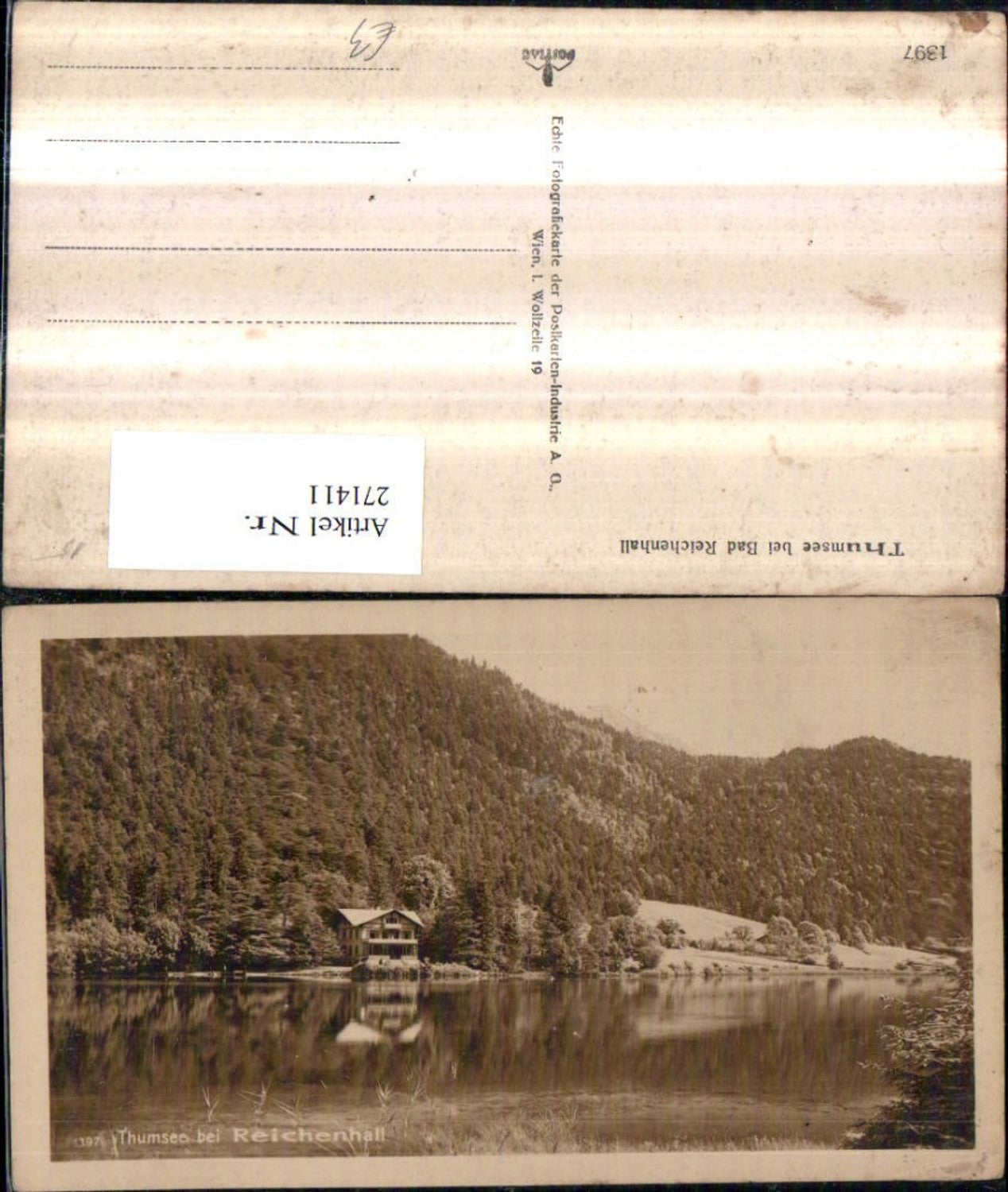 271411,Thumsee See b. Bad Reichenhall Partie