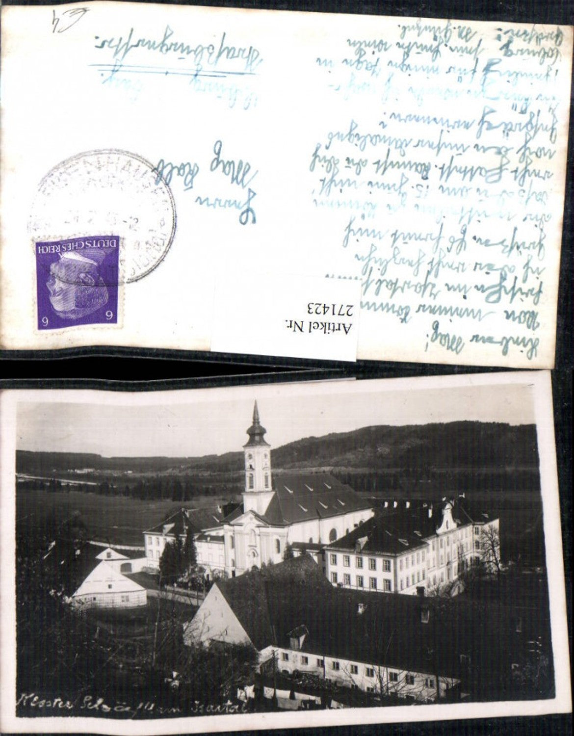 271423,Kloster Schäftlarn im Isartal Totale