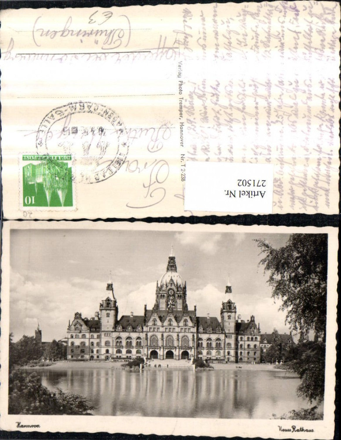 271502,Hannover Rathaus