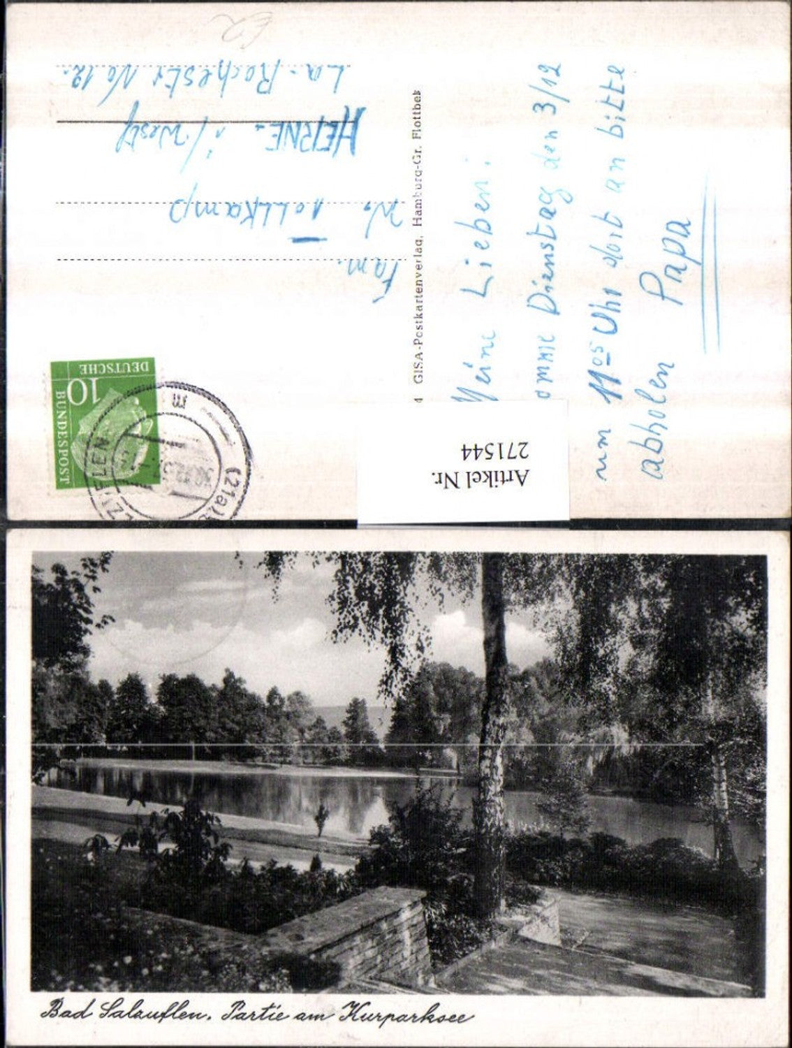 271544,Bad Salzuflen Partie am Kurparksee