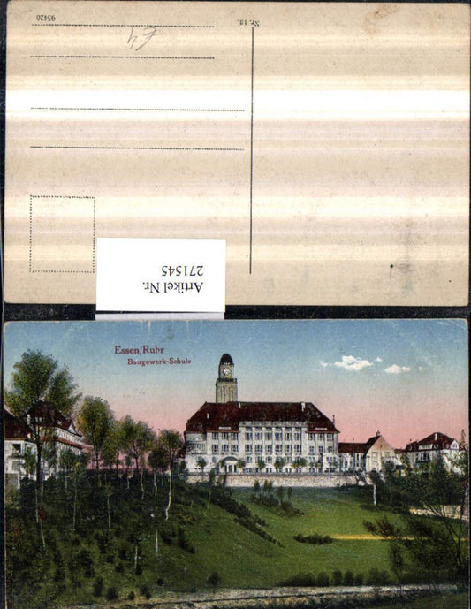 271545,Essen Ruhr Baugewerk-Schule