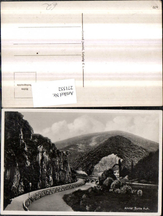 271552,Ahrtal Bunte Kuh Bergkulisse Brücke