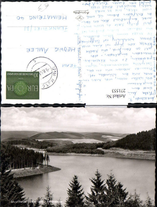 271553,Meschede im Sauerland Hennesee See